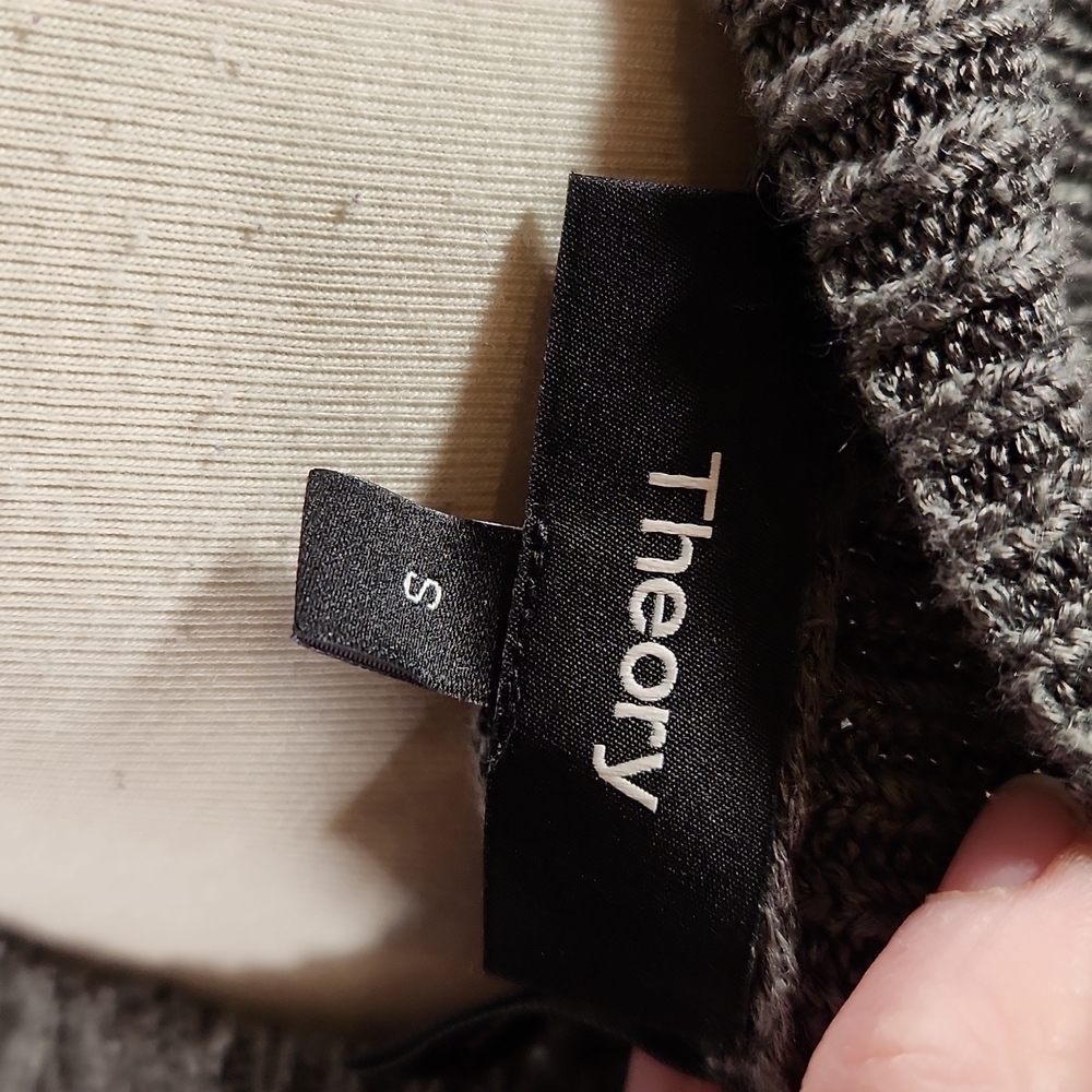 Theory Solid Crew Pullover Sweater - image 8